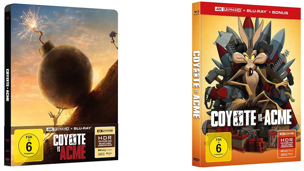 „Coyote vs ACME (2026)“ im 4K Steelbook, 4K Mediabook & Standard Varianten ab Januar 2027 – Update3