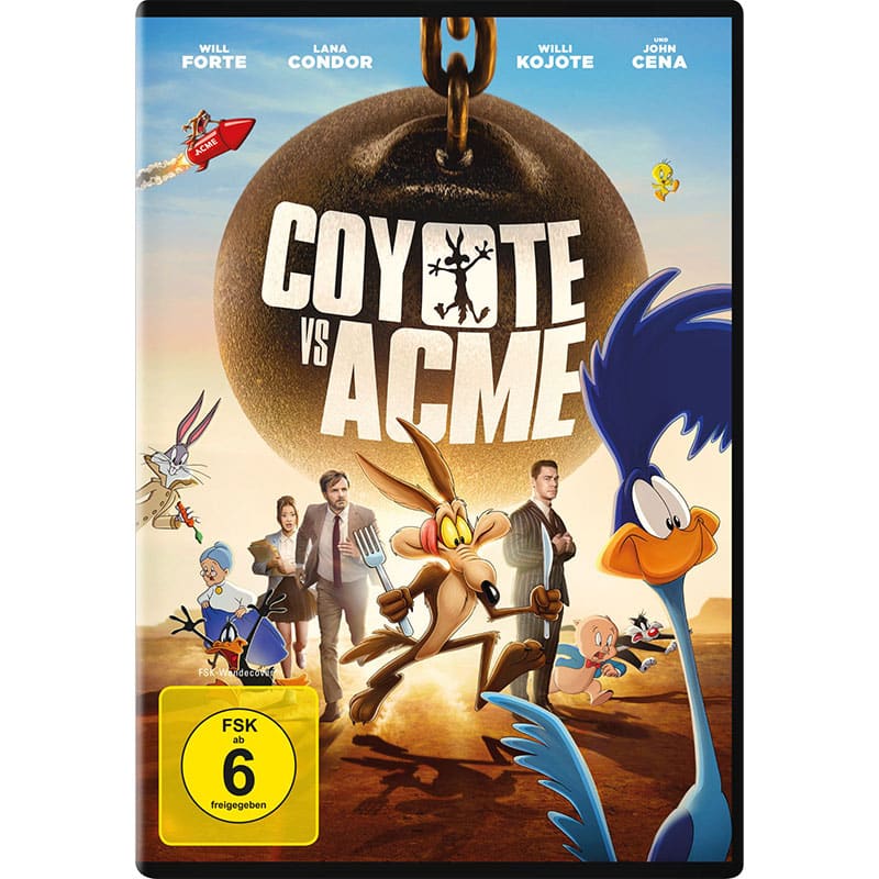 „Coyote vs ACME (2026)“ im 4K Steelbook, 4K Mediabook & Standard Varianten ab Januar 2027 – Update