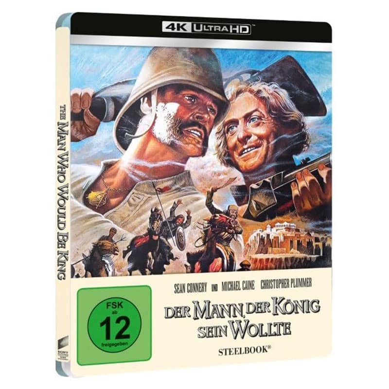 „Der Mann, der König sein wollte“ im 4K Steelbook ab 4. Quartal 2026 – Update