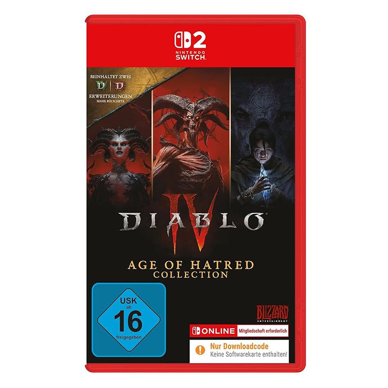 „Diablo IV: Age of Hatred Collection“ für die Nintendo Switch 2 ab September 2026