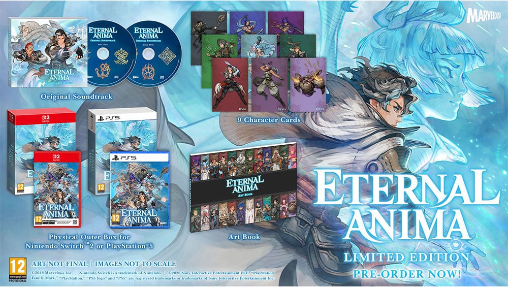 „Eternal Anima“ Limited Edition & Standard Variante ab März 2027