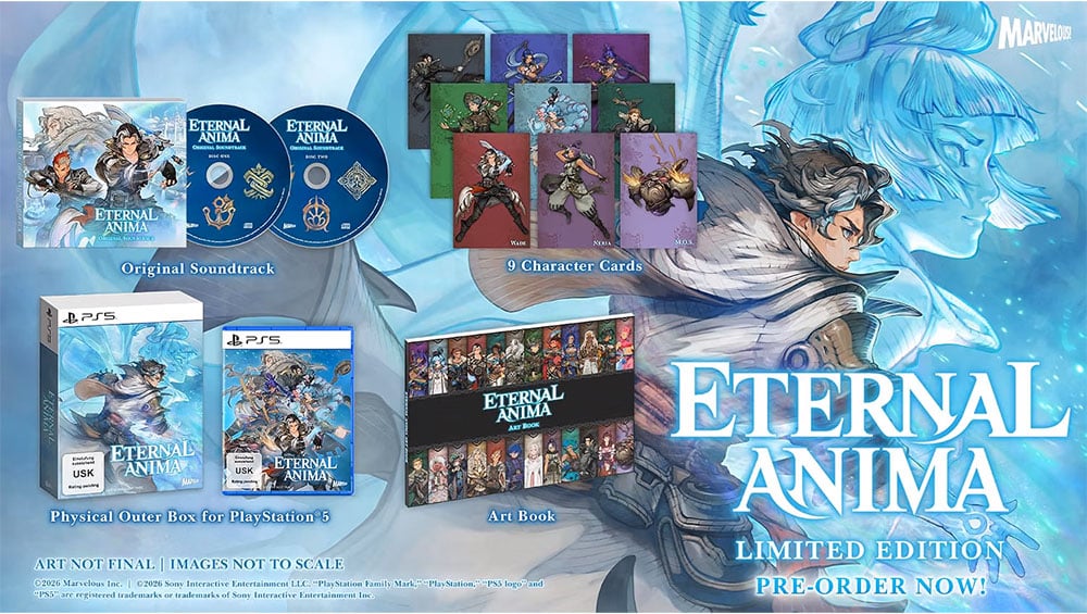 „Eternal Anima“ Limited Edition & Standard Variante ab März 2027 – Update