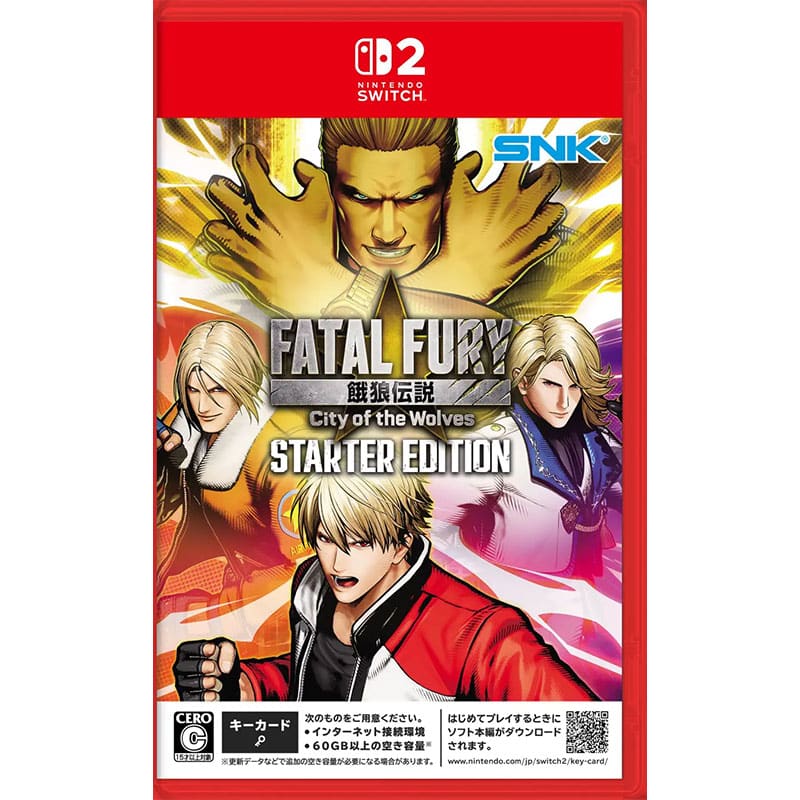 „FATAL FURY: City of the Wolves“ Starter Edition für die Switch 2 ab Januar 2027