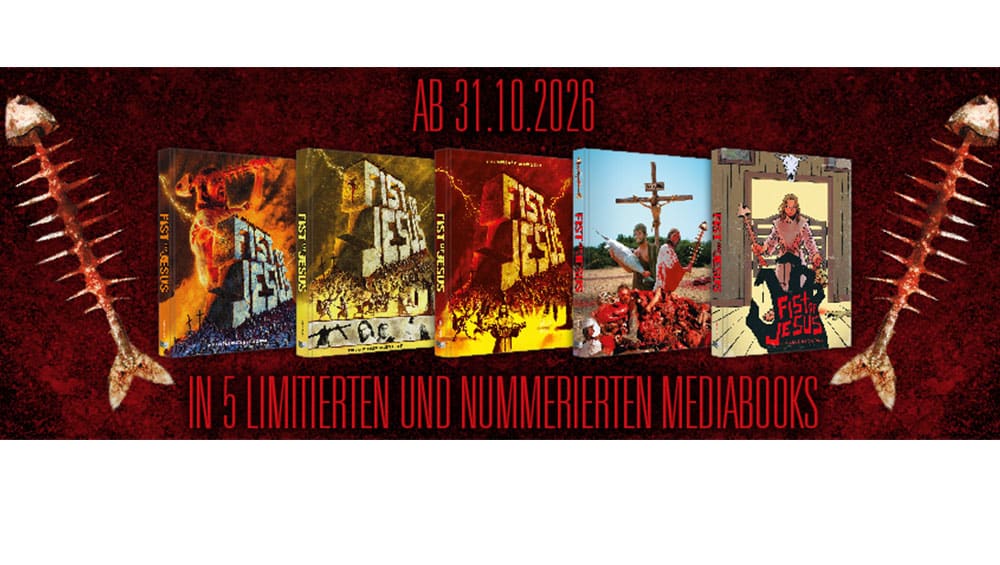 „Fist of Jesus“ erscheint im Oktober 2026 in fünf Mediabooks