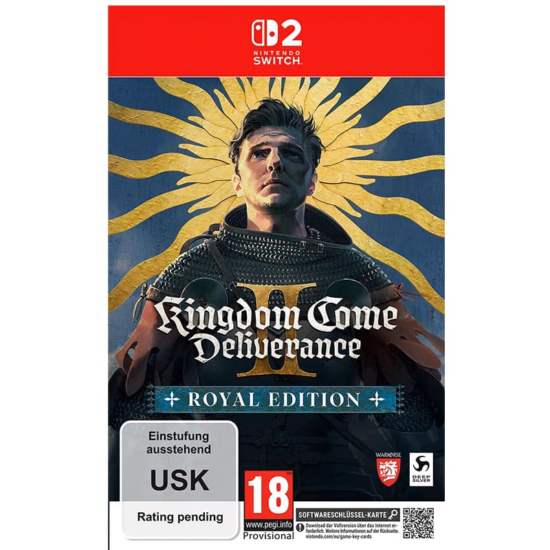„Kingdom Come Deliverance II“ Royal Edition  für die Nintendo Switch 2 ab 2027