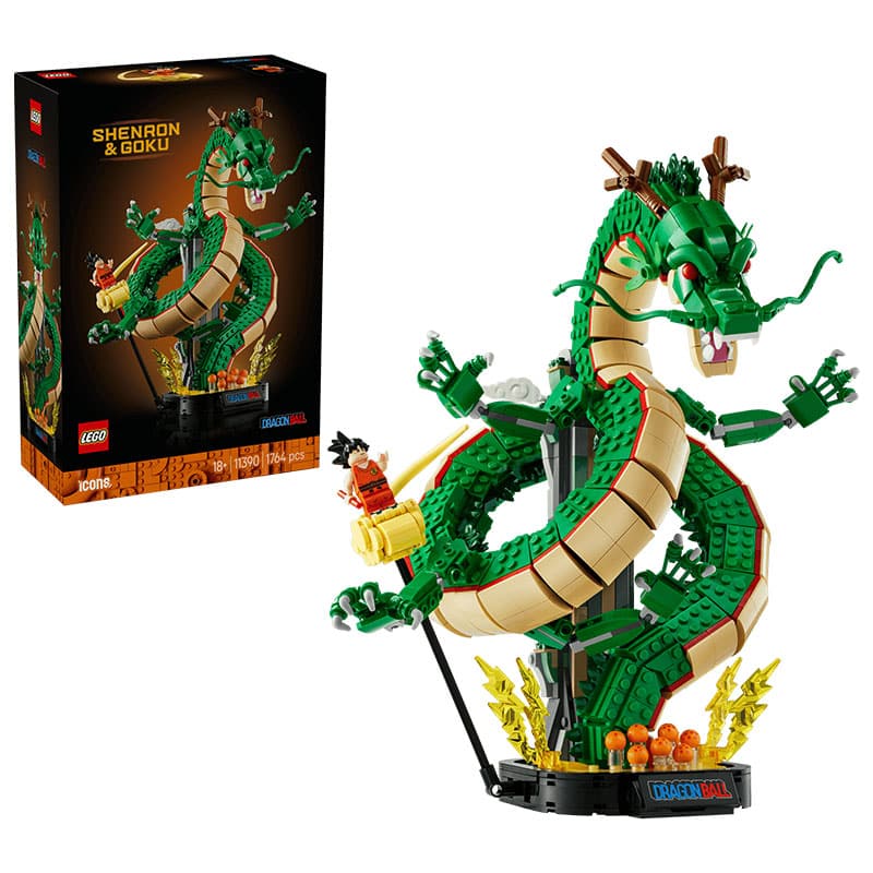 LEGO Icons Dragon Ball: Shenron & Goku erscheint ab November 2026
