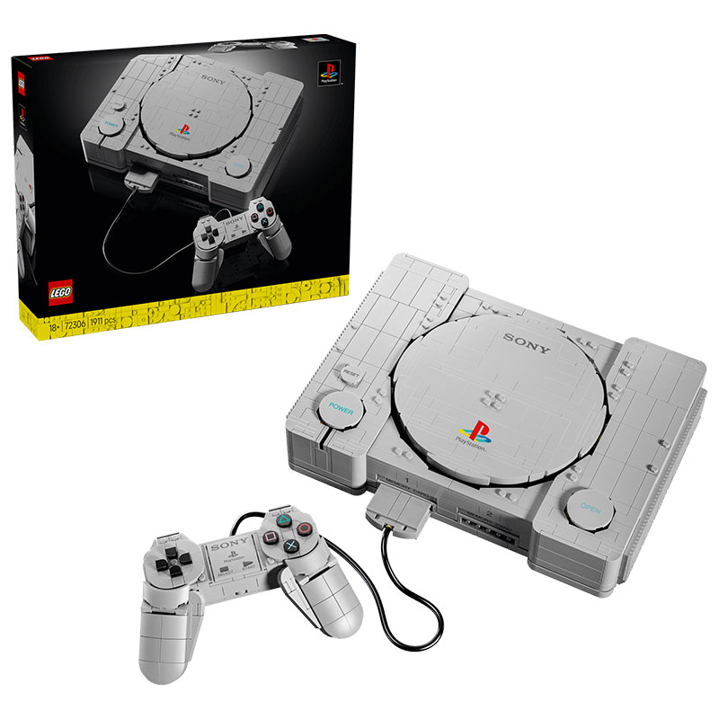 LEGO „Playstation“: PS1 mit Controller und Spiele-Dioramen ab Oktober 2026