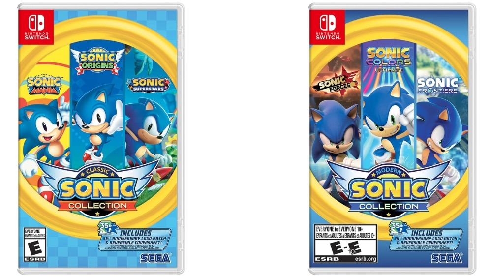 „Modern Sonic Collection“ & „Classic Sonic Collection“ für die Nintendo Switch ab Oktober 2026