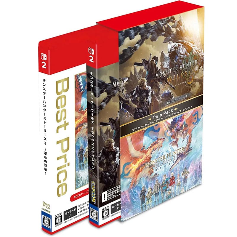 „Monster Hunter Wilds“ Twin Pack für die Nintendo Switch 2 ab Dezember 2026