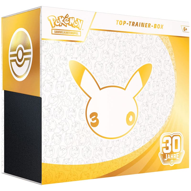 Pokémon feiert 30 Jahre mit neuer Top-Trainer-Box samt Jubiläums-Boostern und Nidorina-Promokarte