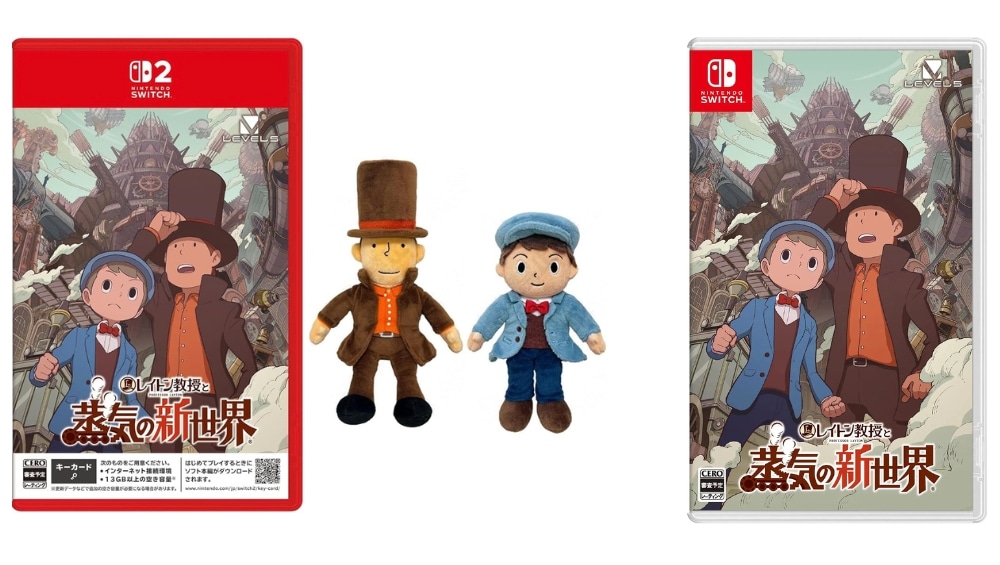 „Professor Layton und die Neue Welt des Dampfes“ erscheint im Dezember für Switch und Switch 2