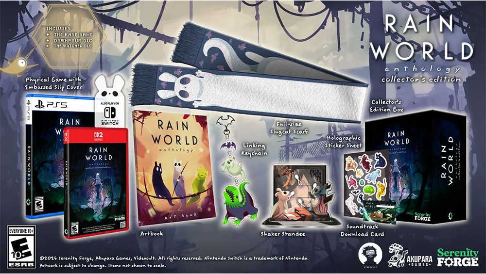 „Rain World Anthology“ Collectors Edition ab Februar 2027