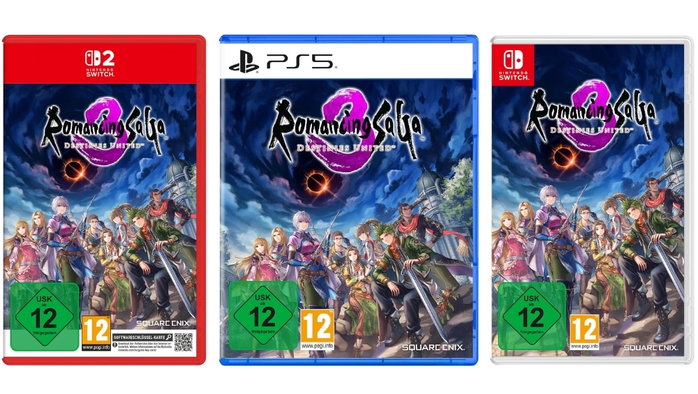 „Romancing Saga 3: Destinies United“ für die Playstation 5, Nintendo Switch & Switch 2 ab Februar 2027