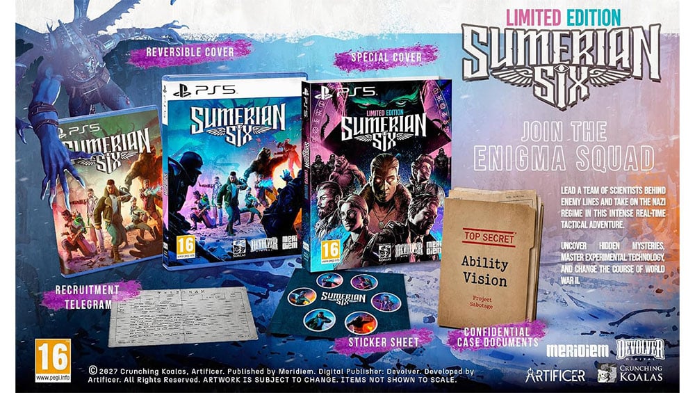 „Sumerian Six“ erscheint als Limited Edition für die Playstation 5