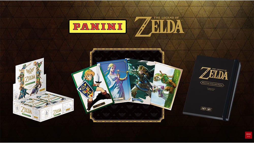 Sammelkartenkollektion zu „The Legend of Zelda“ von Panini