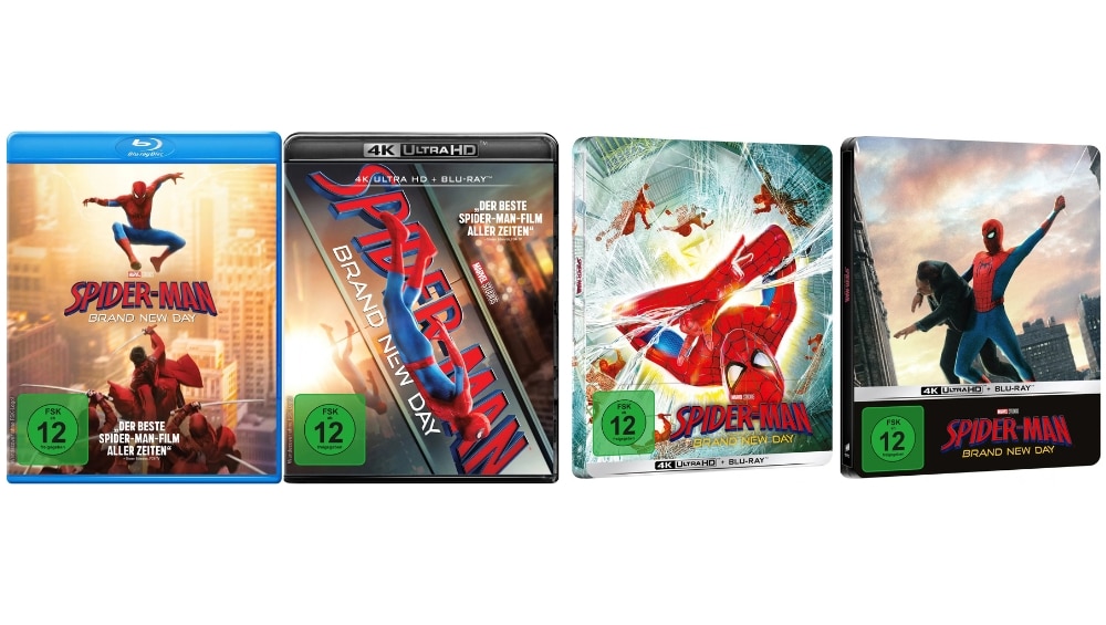 „Spider-Man: Brand New Day“ bald im 4K Steelbook & Standard Varianten – Update2