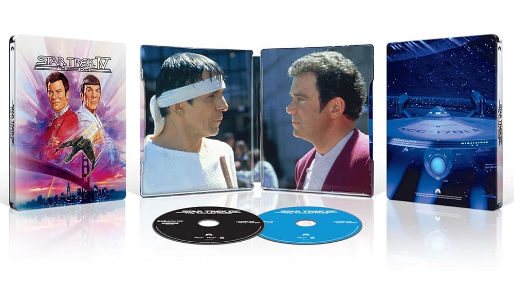 „Star Trek IV: Voyage Home“ 40th Anniversary Steelbook Edition (4K UHD + Blu-ray) ab November 2026 (US)