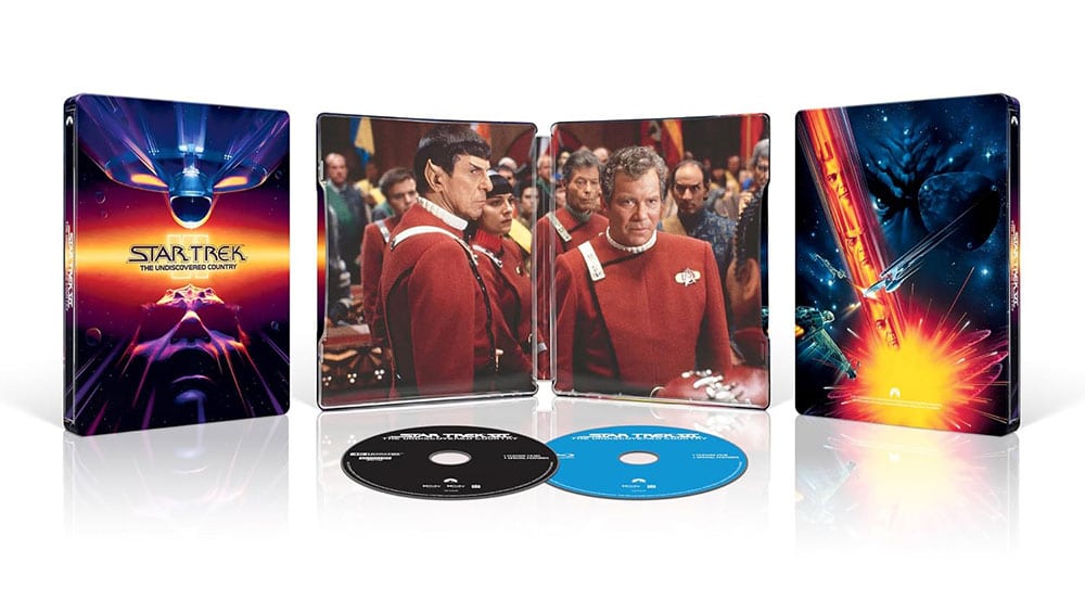 „Star Trek VI: Undiscovered Country“ 35th Anniversary Steelbook (4K UHD + Blu-ray) ab Dezember 2026 (US)