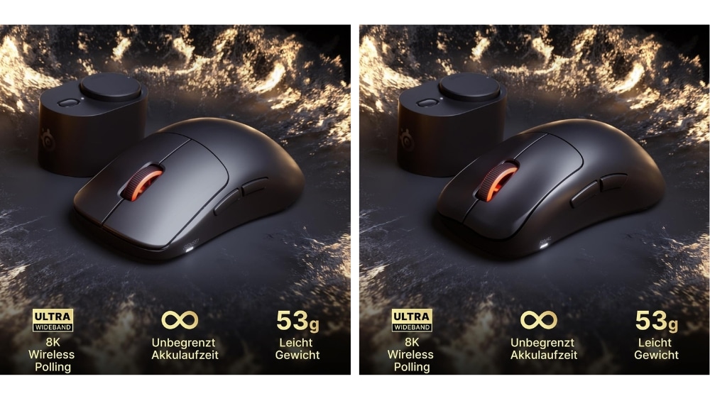 SteelSeries Rival Pro Wireless und Sensei Pro Wireless erscheinen ab Oktober 2026