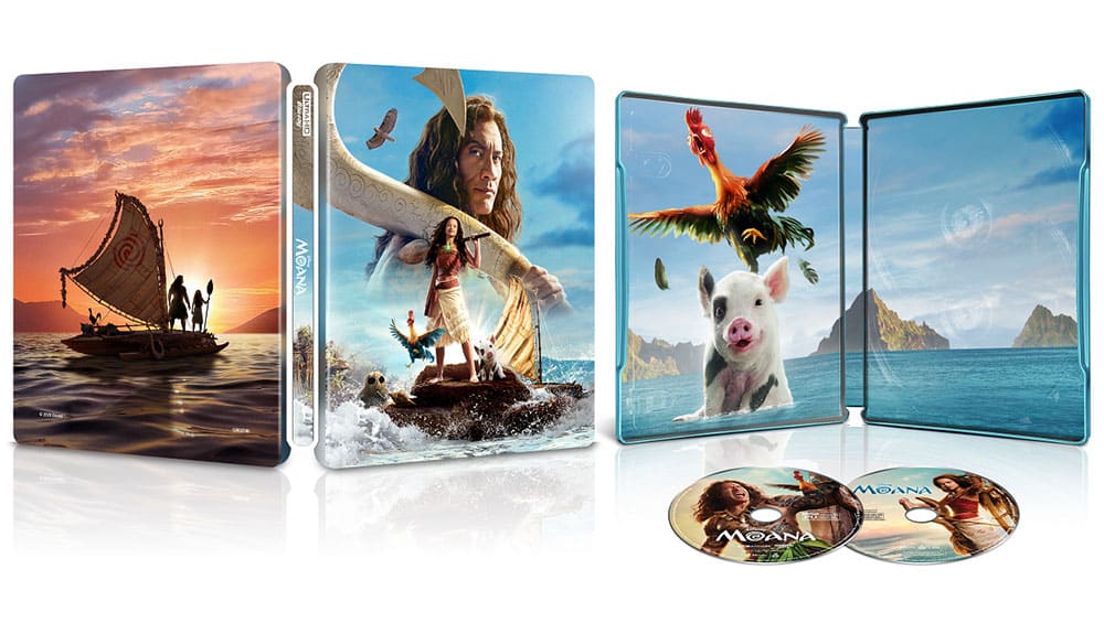 „Vaiana“ im 4K Steelbook & Standard Varianten ab 4. Quartal 2026