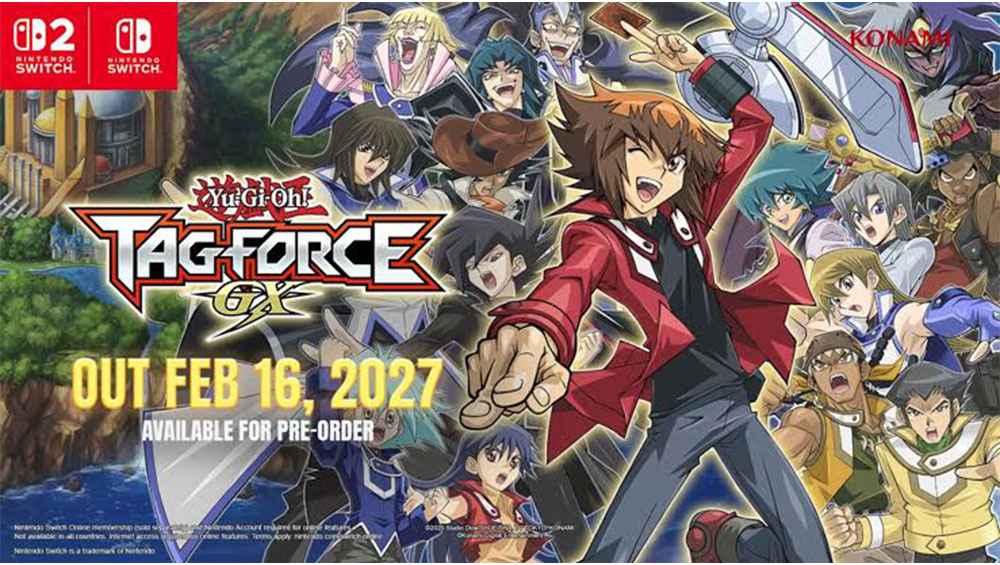 „Yu-Gi-Oh! TAG FORCE GX“ für die Nintendo Switch 2 ab Februar 2027