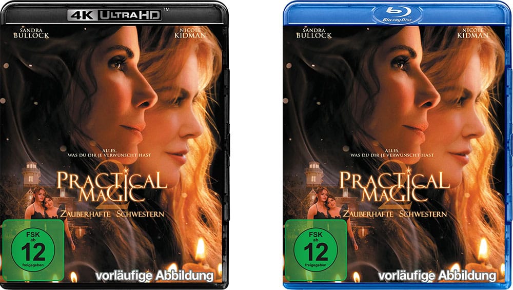 „Zauberhafte Schwestern 2“ erscheint im 4K Steelbook & Standard Varianten