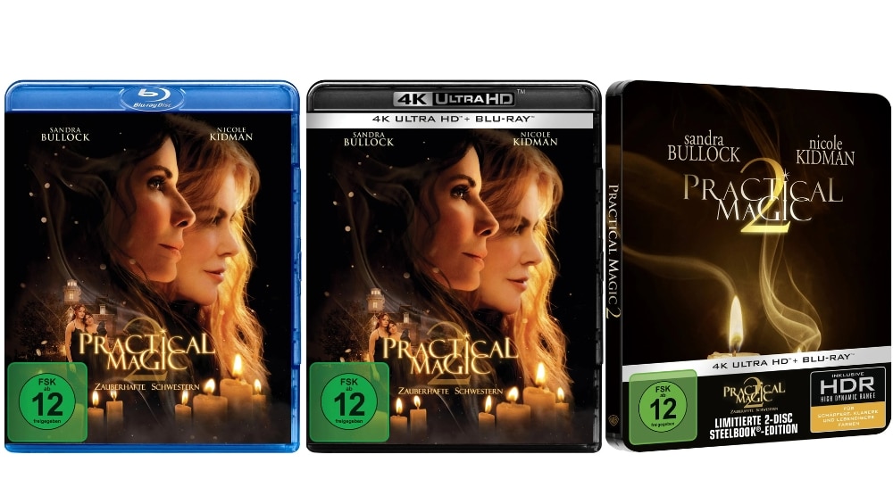 „Zauberhafte Schwestern 2“ erscheint im 4K Steelbook & Standard Varianten – Update2