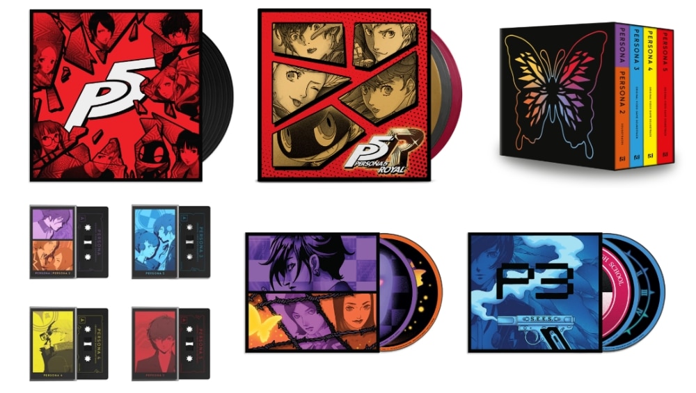 „Persona“ feiert 30. Jubiläum mit neuen CD- und Kassetten-Soundtracks sowie „Persona 5“ Vinyl-Neuauflagen