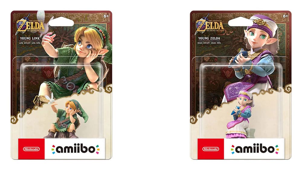Neue „The Legend of Zelda: Ocarina of Time“-amiibo mit jungem Link und Zelda erscheinen 2027