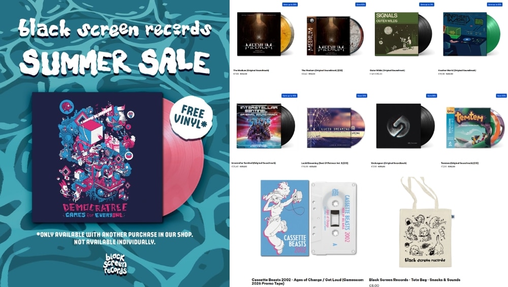 Black Screen Records startet Summer Sale mit bis zu 80 Prozent Rabatt