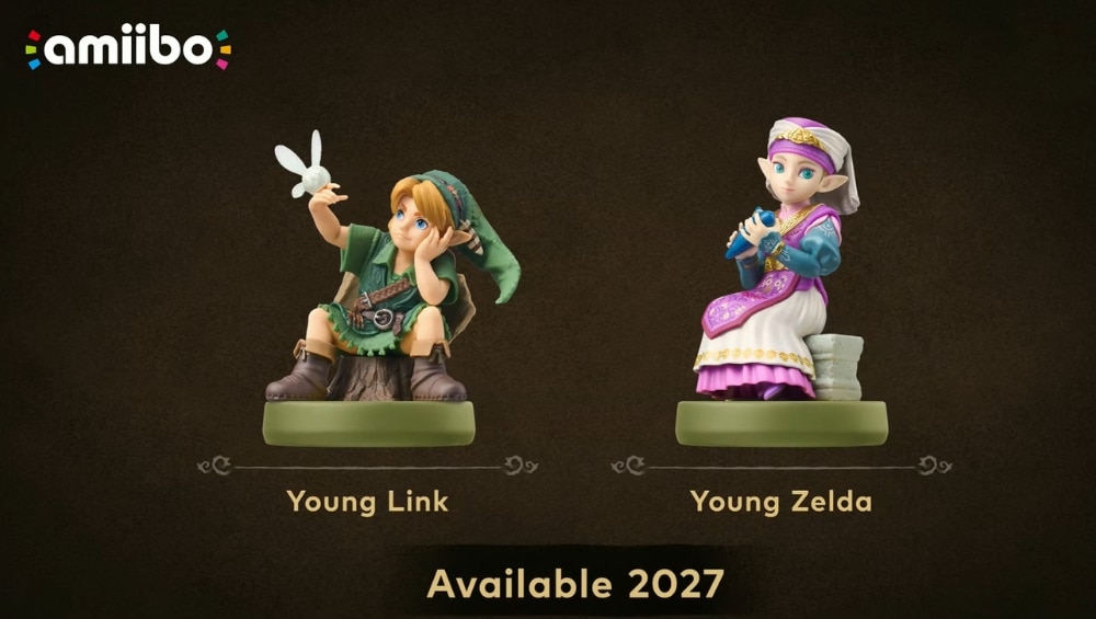 Neue „The Legend of Zelda: Ocarina of Time“-amiibo mit jungem Link und Zelda erscheinen 2027