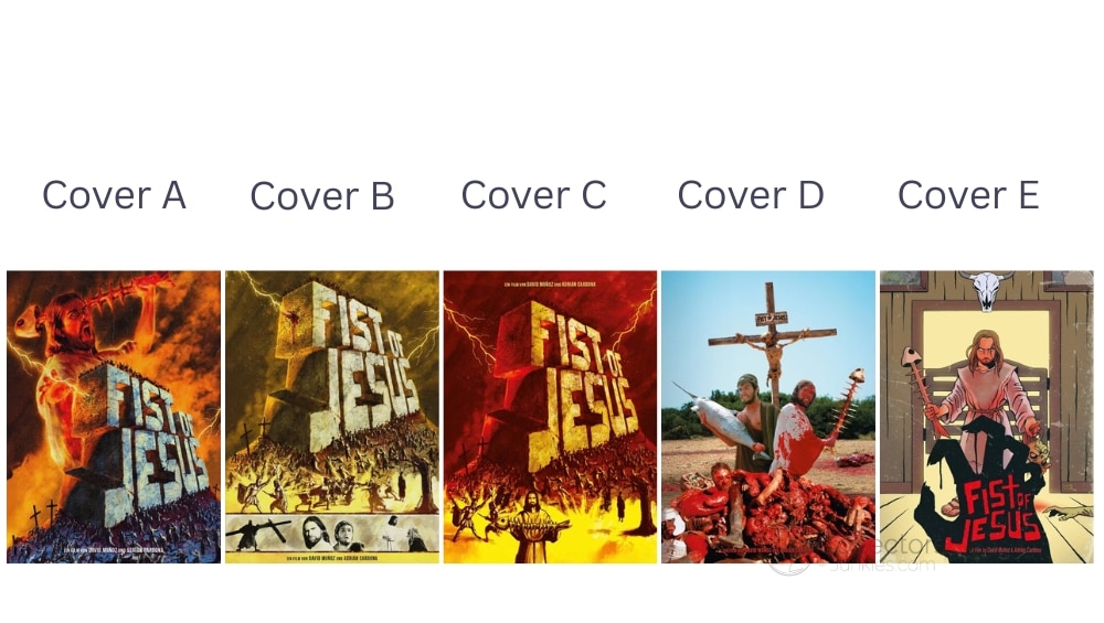 „Fist of Jesus“ erscheint im Oktober 2026 in fünf Mediabooks