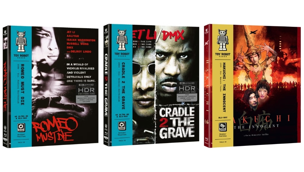 Toy Robot Video bringt „Romeo Must Die“, „Cradle 2 the Grave“ und „Hakuchi: The Innocent“ im Januar 2027 heraus (UK/US)