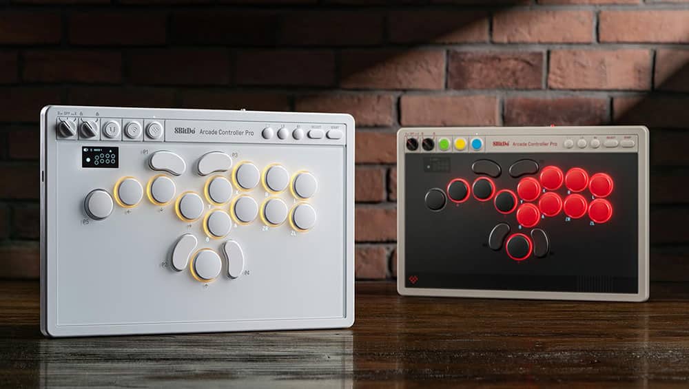 8BitDo All-Button Arcade Controller Pro erscheint im Januar 2027 für Switch und PC