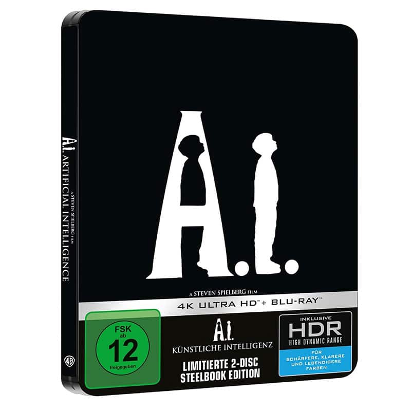 „A.I. – Künstliche Intelligenz“ demnächst im 4K Steelbook – Update