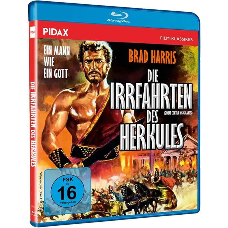 „Die Irrfahrten des Herkules“ erscheint in der Standardvariante auf Blu-ray