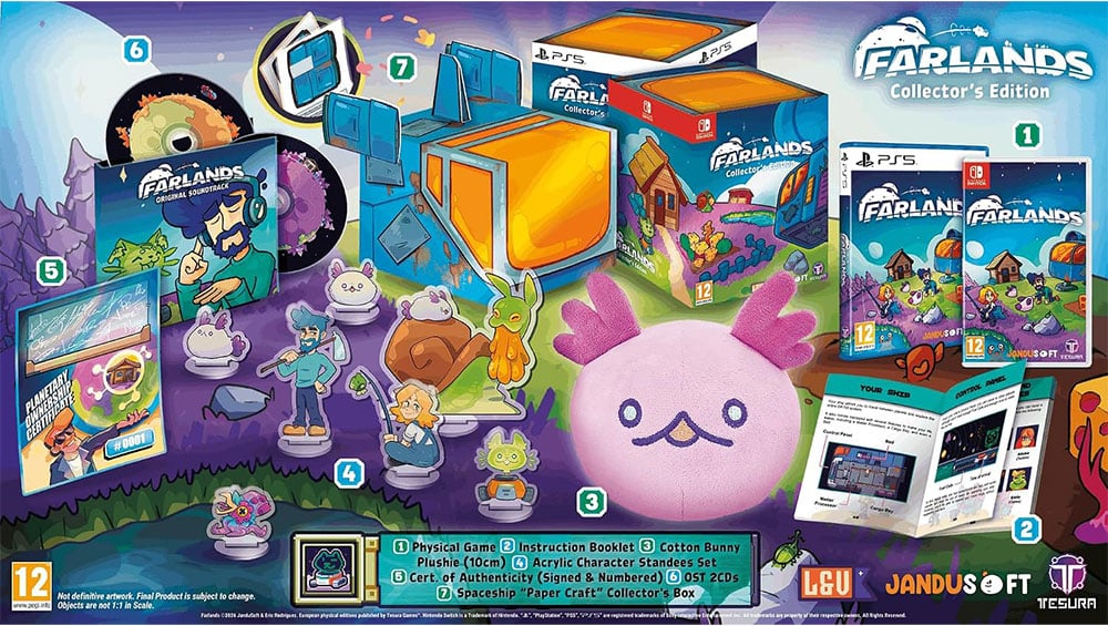 „Farlands“ erscheint als Collectors Edition für Playstation 5 und Nintendo Switch