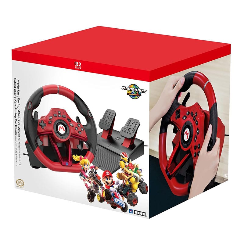 HORI Mario Kart Racing Wheel Pro Deluxe ab Oktober 2026 für Nintendo Switch 2, Switch und PC