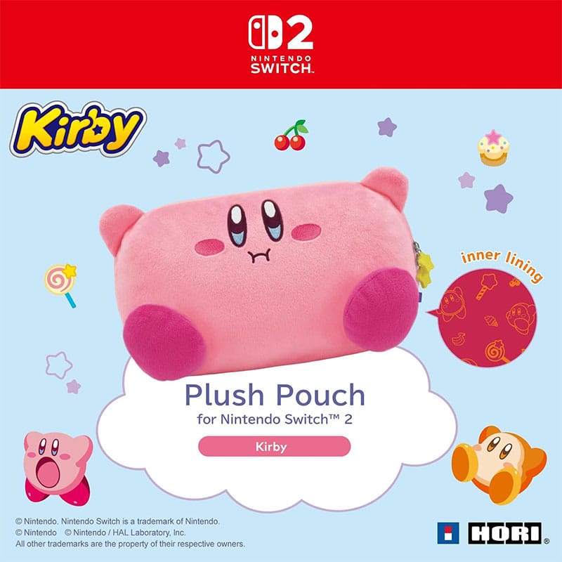 HORI Plüschtasche (Kirby) für Nintendo Switch 2, Switch und Switch OLED angekündigt