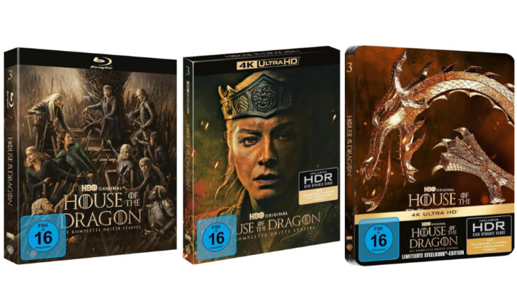 "House of the Dragon" die komplette dritte Staffel demnächst im 4K Steelbook & Standard Varianten - Update5 7