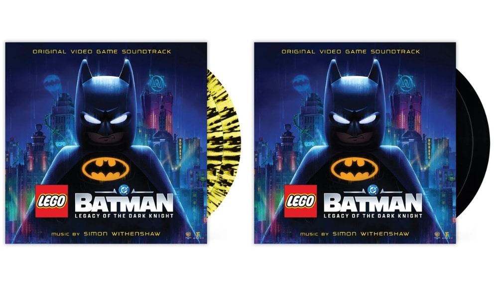 „LEGO Batman: Legacy of the Dark Knight“ Soundtrack erscheint auf „Bat Signal“ Splatter Vinyl