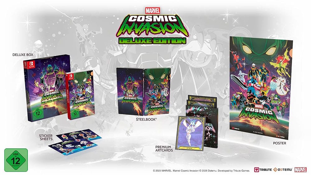 „MARVEL Cosmic Invasion“ Deluxe Edition für die Nintendo Switch für 42,33€