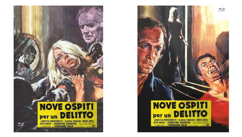 „Nove ospiti per un delitto“ erscheint erstmals mit deutscher Synchronisation im Mediabook