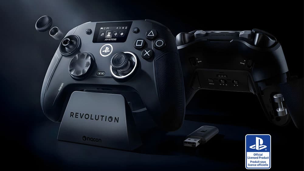NACON REVOLUTION 5 UNLIMITED: Neuer Controller für Playstation 5 und PC mit integriertem Display