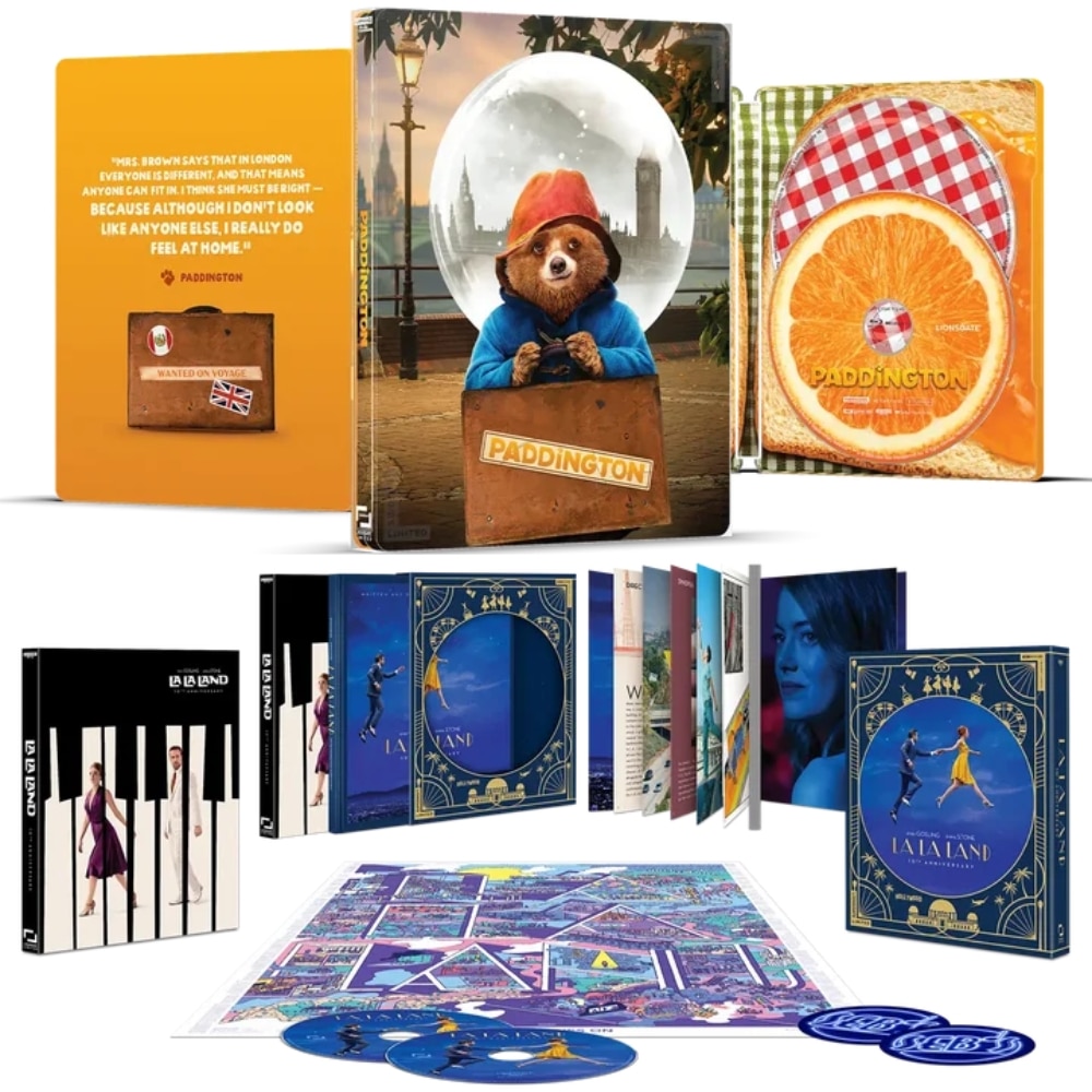 „Paddington“ und „La La Land“ erscheinen bei Lionsgate Limited in neuen 4K-Editionen (US)