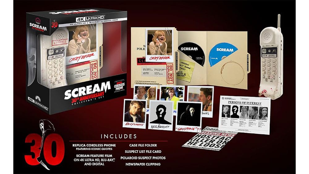 „Scream“ erscheint auf 4K UHD im limitierten Jubiläumsset (US)