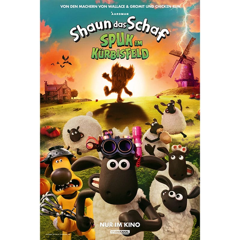 „Shaun das Schaf – Spuk im Kürbisfeld“ erscheint im Dezember 2026 auf Blu-ray & DVD