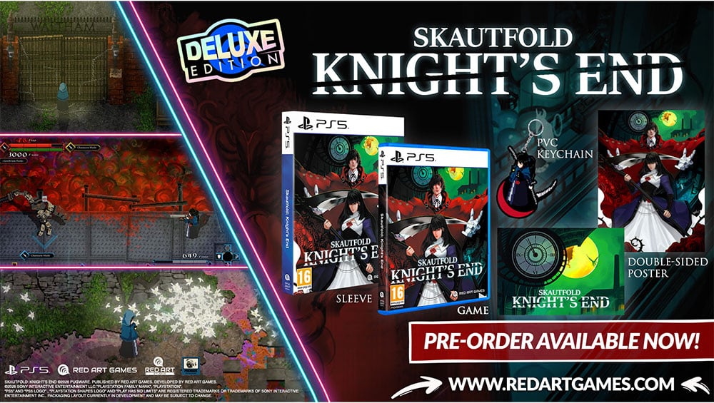 „Skautfold: Knight’s End“ erscheint für PS5 in der Standardvariante und Deluxe Edition
