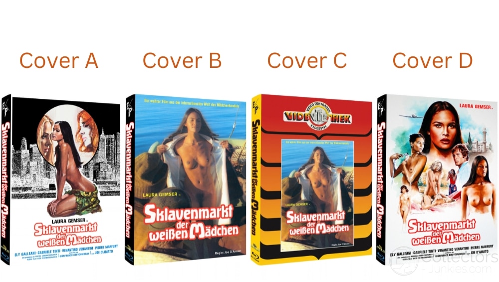 „Sklavenmarkt der weißen Mädchen“ erstmals in Deutschland auf Blu-ray im Mediabook