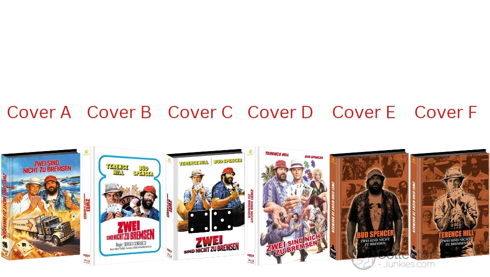 „Zwei sind nicht zu bremsen“ bald in 4K Mediabooks – Update2